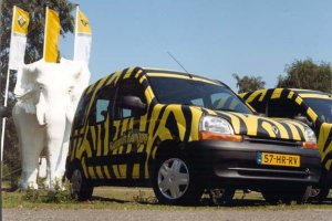 Met de Kangoo door de Beekse Bergen